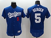 Los Angeles Dodgers #5 Corey Seager Blue 2016 Flexbase Collection Stitched Baseball Jersey,baseball caps,new era cap wholesale,wholesale hats